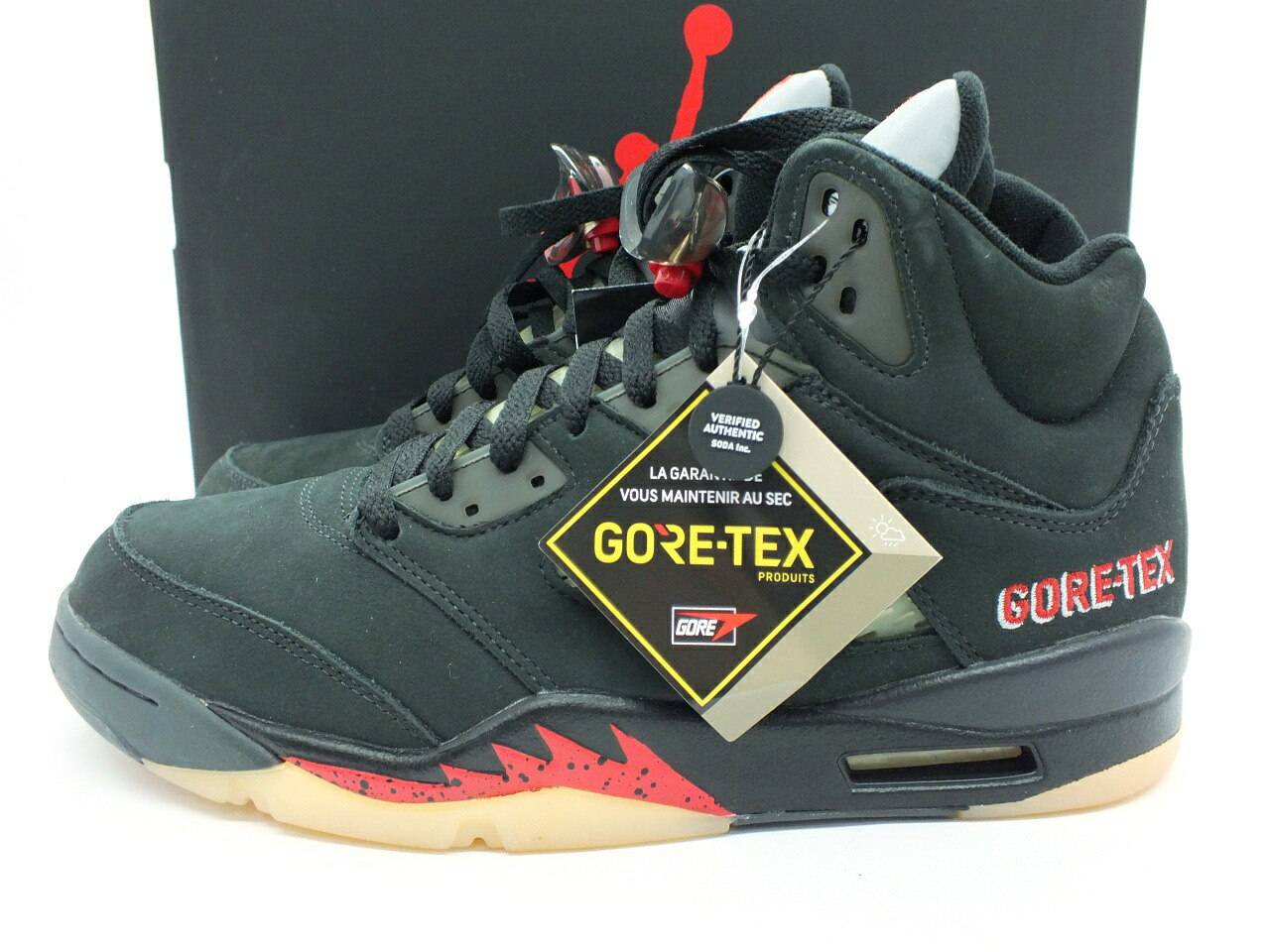【未使用】NIKE WMNS AIR JORDAN 5 RETRO GTX DR0092-001 27cm \