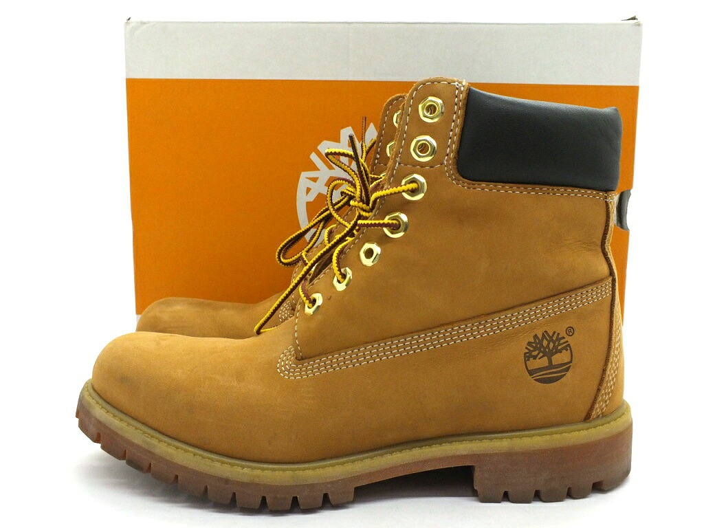 【中古】Timberland 6inch Premium Water Proof Boots TB010061 26cm \