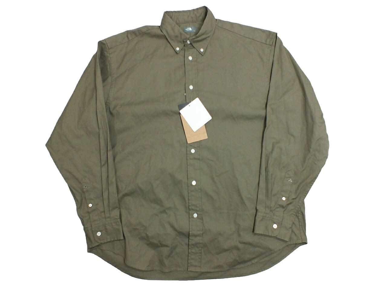 【未使用】THE NORTH FACE ロングスリーブハーフドームシャツ NR12450"ノースフェイス 長袖シャツ"【都城店】|FIVE MALL