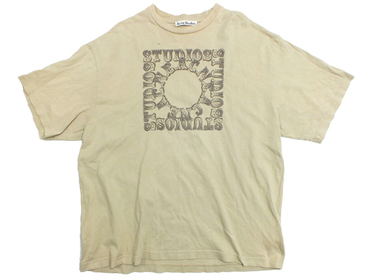Acne スカルT サイズS 楽天市場】【中古】ACNE STUDIOS 【Skull T Shirt】 スカルT