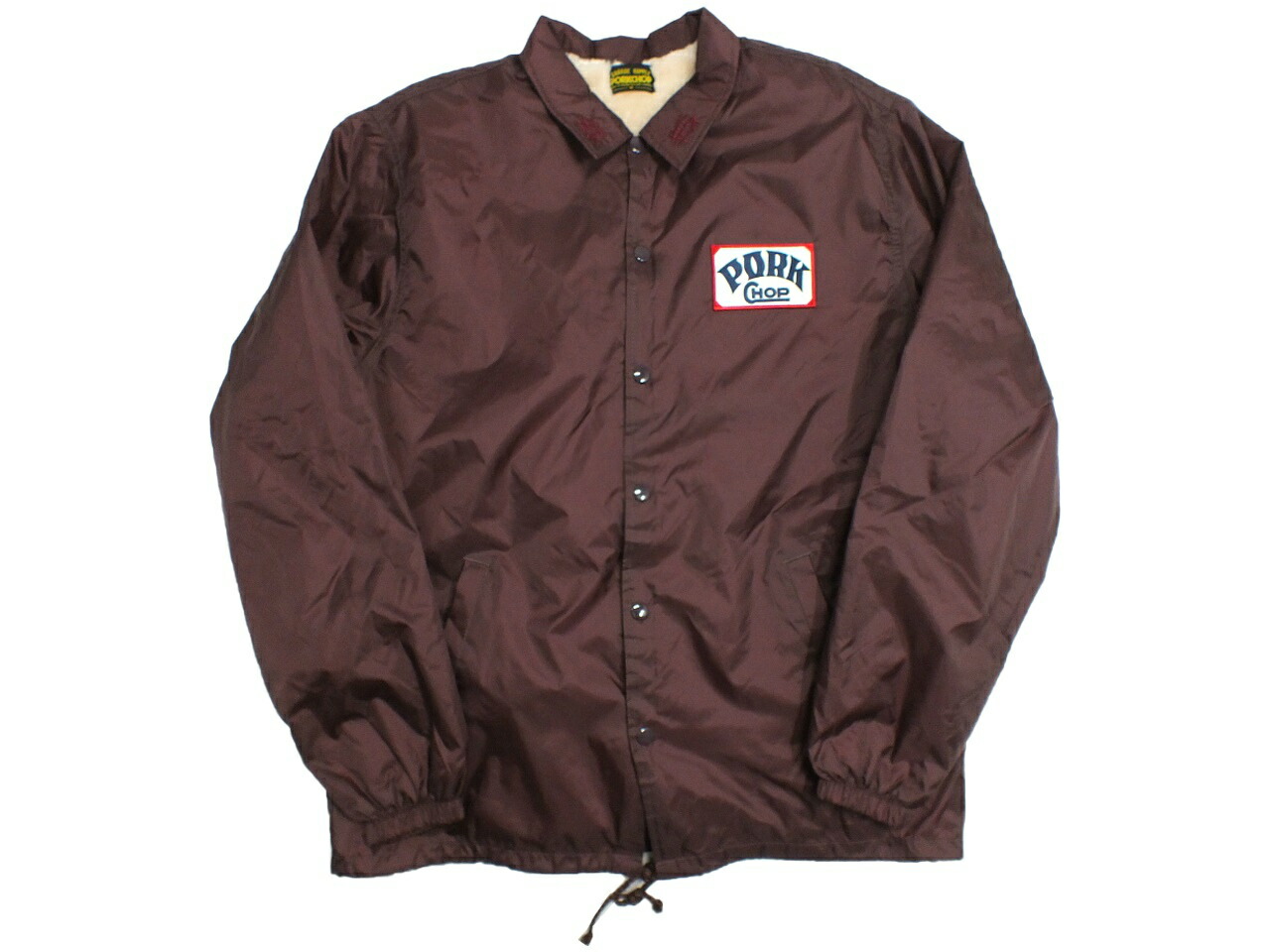 ポークチョップ　ボアコーチジャケットX チャレンジャー　ラッツ　マシス　キムタク 楽天市場】M【PORKCHOP BOA COACH JKT (KHAKI) ポークチョップ