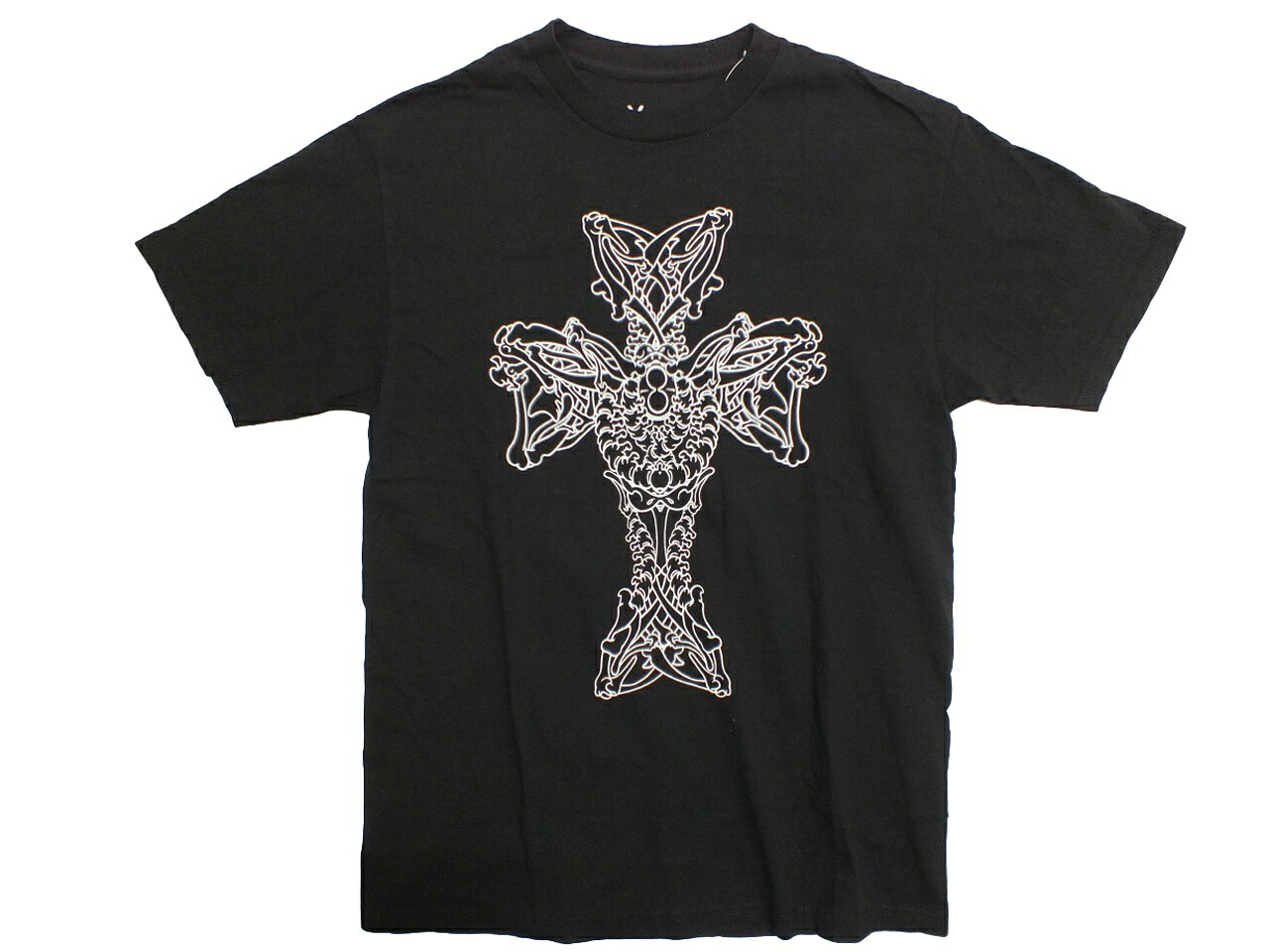 【中古】Y's for men × MASSES COTTON SINGLE PRINT ROUND NECK SHORT SLEEVE TEE \