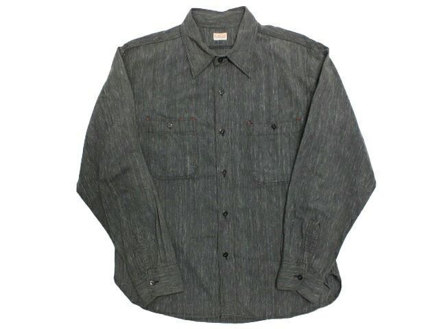 【中古】ATLAST&CO シャンブレーシャツ \