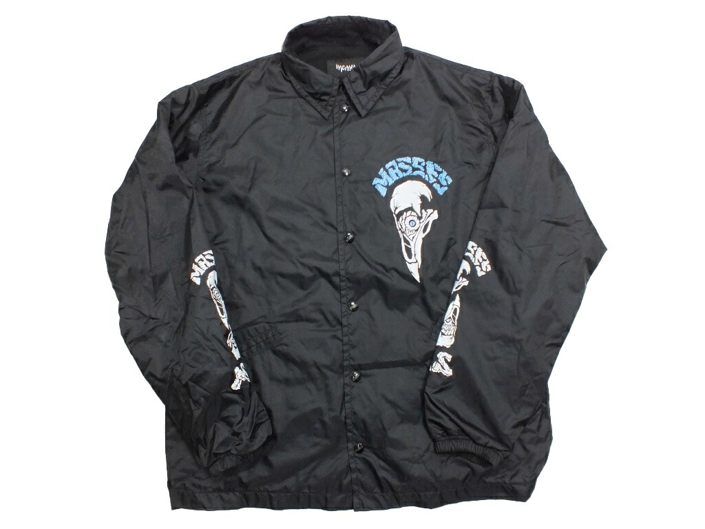 The BONEZ ザ・ボーンズ　コーチジャケット ブラック サイズL The BONEZ ボアコーチジャケット L サイズ - メルカリ