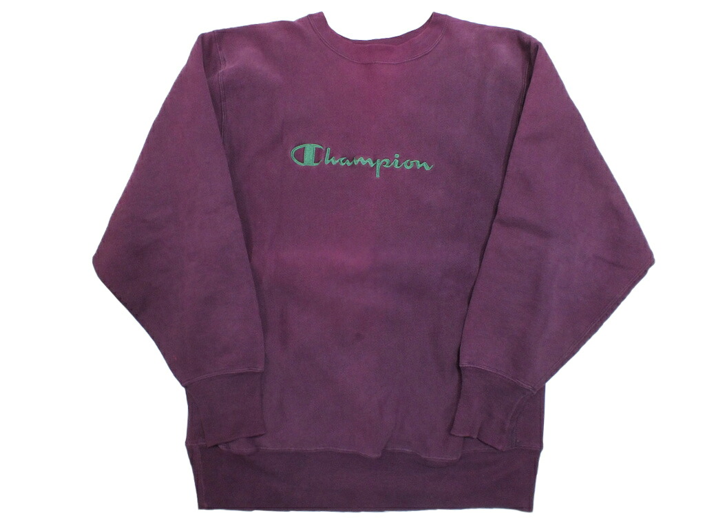【中古】Champion 90s REVERSE WEAVE トレーナー \"はやりっ子 リバースウィーブ 刺しゅうロゴタイプ\""【都城店】"