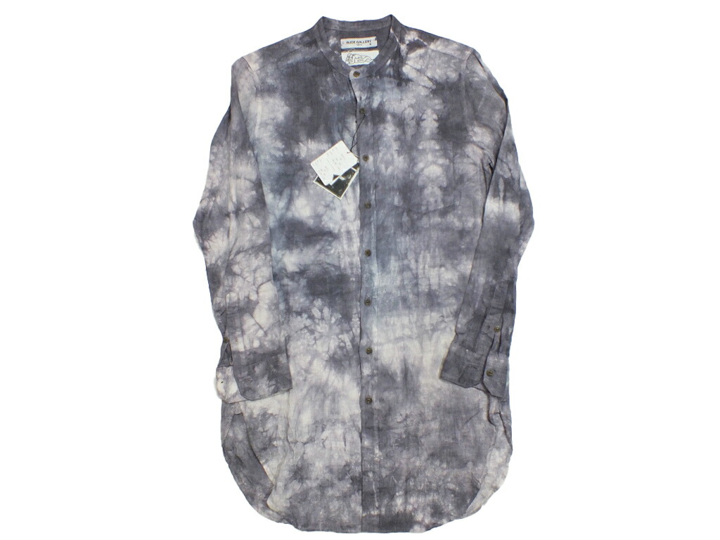 【中古】NEUTRAL × RUDEGALLERY BAND COLLAR LONG SHIRT \"中立の × ルードギャラリー ダンス楽隊色合い ロングプルオーバー 長袖\""【都城店】"
