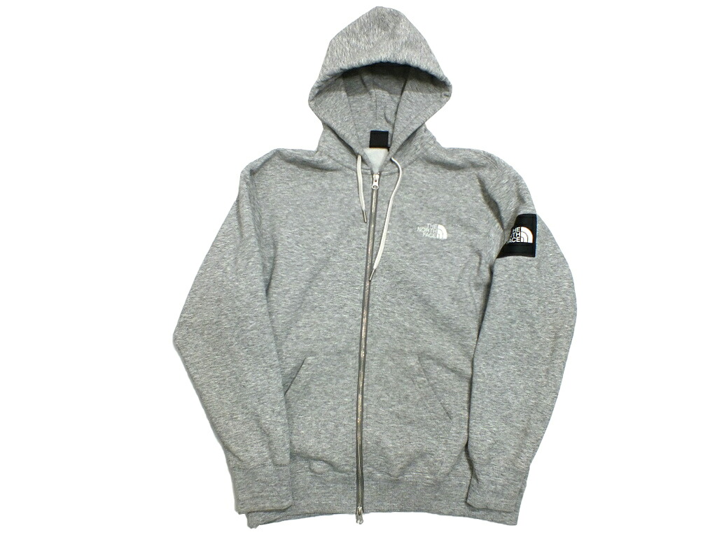 【中古】THE NORTH FACE SQUARE LOGO FULL ZIP NT62232 \