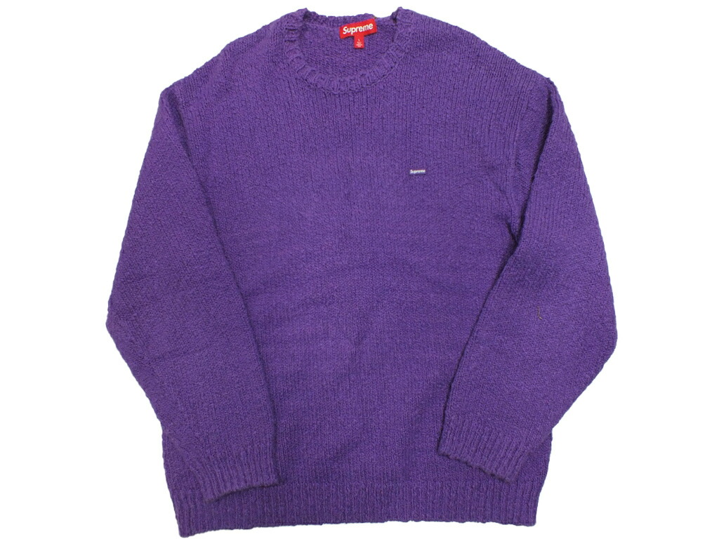 【中古】Supreme Boucle Small Box Sweater \"シュプリーム ブークレ スモールボックス席 スウェーター 編み物\""【都城店】"
