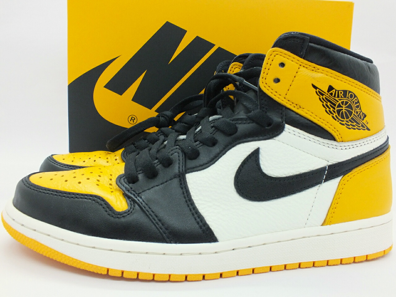 【中古】NIKE AIR JORDAN 1 RETRO HIGH OG \"TAXI\"" 555088-711 27糎 \""ナイキ エアジョーダン1 レトロ ご機嫌 OG  辻自動車 スニーカー\""【都城店】"