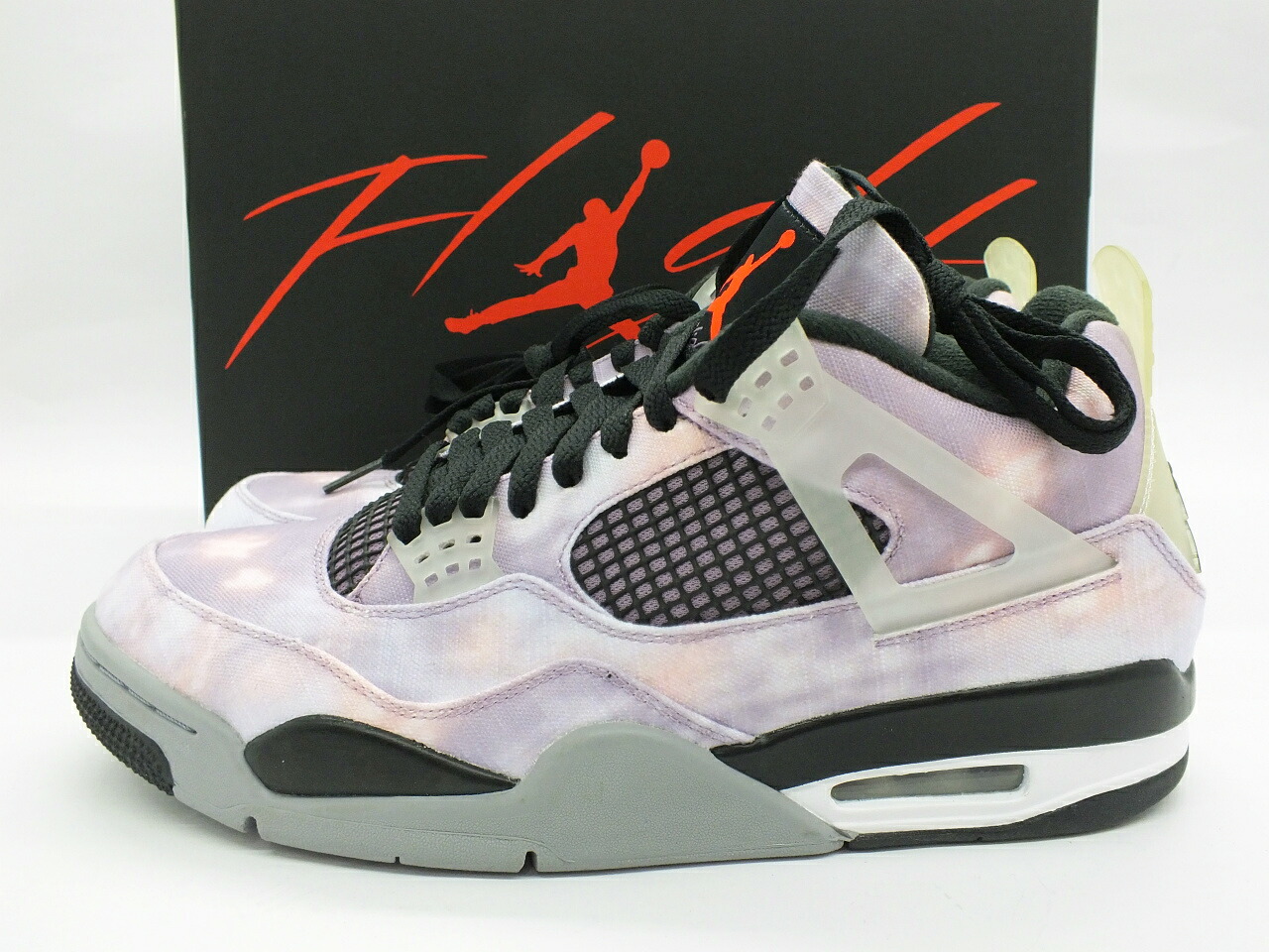 【中古】NIKE AIR JORDAN 4 RETRO SE \"AMETHYST WAVE\"" DH7138-506 28.5糎 \""ナイキ エアジョーダン 4 レトロ アメジスト 縮くれる スニーカー\""【都城店】"