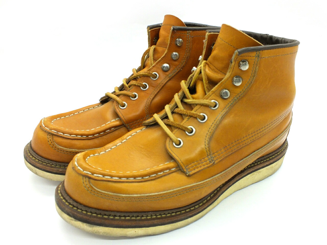 【中古】RED WING 9850 カヌーモック 25.5珊 \