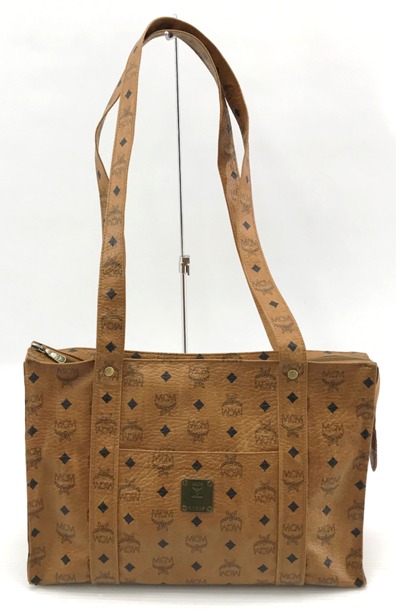 MCM ビセトス PVC コーティング トートバッグ エム・シー・エム MCM ヴィセトス トートバッグ ピンク ヴィセ
