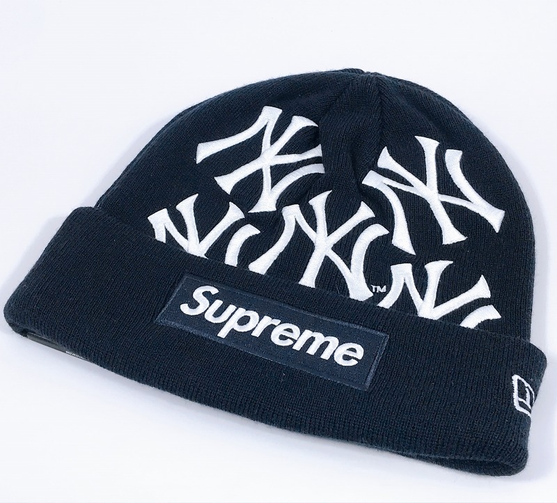 新品未使用 Supreme ニューヨーク・ヤンキース ビーニー ネイビー 楽天市場】Supreme / New York Yankees /シュプリーム