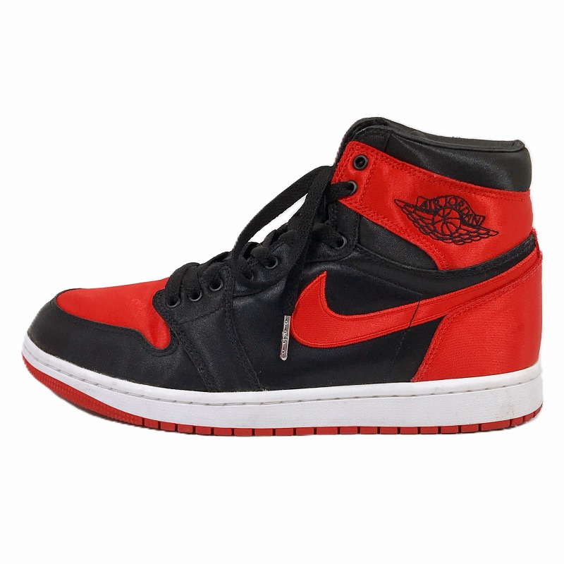【中古】【27.0cm】 NIKE ナイキ AIR JORDAN 1 RETRO HIGH OG SATIN BRED FD4810-061 スニーカー 靴 シューズ 【一宮店】