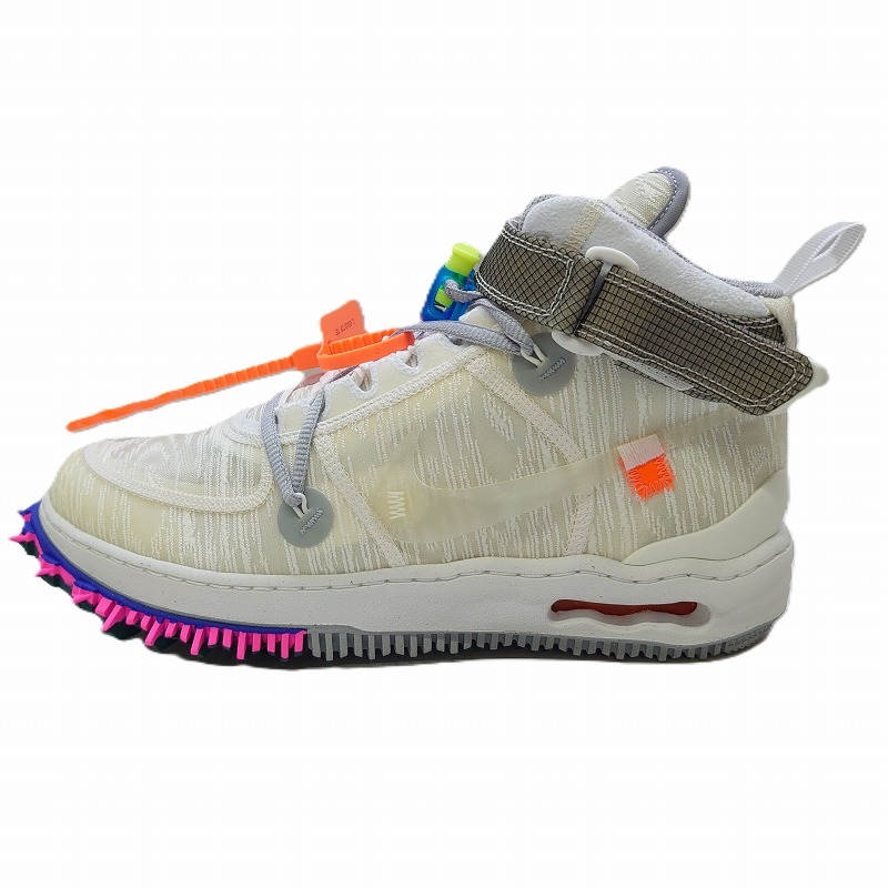 【未当て嵌める】【28.0糎】OFF WHITE × NIKE ナイキAIR FORCE 1 MIDDO6290-100スニーカー 靴 シューズ【一宮店】
