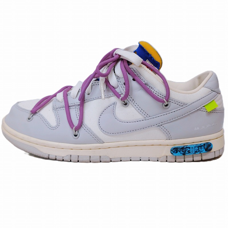【中古】【26.5cm】 Off-White × NIKE ナイキ Dunk Low 1 of 50 Lot.48 DM1602-107 スニーカー 靴 シューズ 【一宮店】