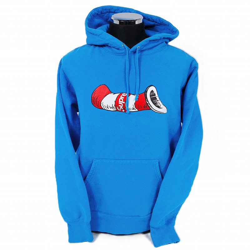 【中古】【Mサイズ】SUPREME シュプリーム18AW Cat in the hatパーカー トップス【一宮店】｜FIVE MALL