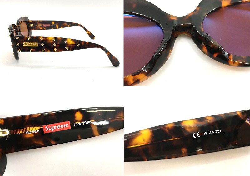 2002年春 18SS国内正規 Supreme サングラス べっ甲 Sunglasses - 通販