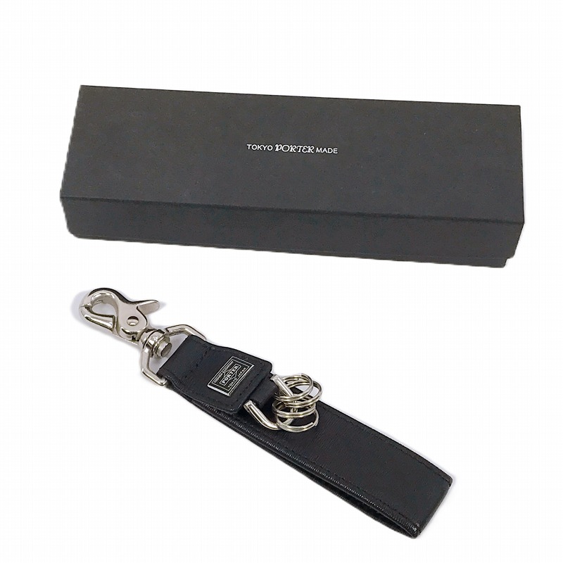 【未使用級】ポーター　キーケース　6連　タンカー　ブラック　ナイロン　吉田カバン 未使用級】ポーター キーケース 6連 タンカー ブラック ナイロン 吉田