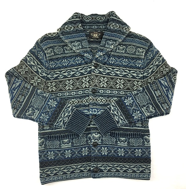 楽天市場】【中古】WACKO MARIA KNIT JACQUARD CARDIGAN 22SS-WMK-KN10