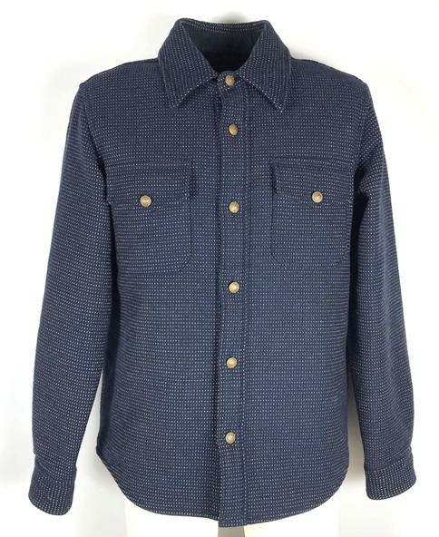 【中古】【サイズ：M】 BY GLADHAND バイグラッドハンド WOOL CPO SHIRT JACKET ウールシャツジャケット byGH-12-FW-12 NAVY メンズ アウター 【一宮店】