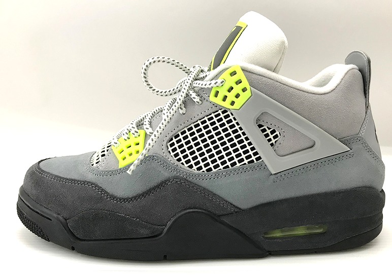 【中古】【28cm】 NIKE ナイキ AIR JORDAN 4 RETRO SE エアジョーダン 4 レトロ NEON ネオン CT5342-007 2020年 スニーカー メンズ 【一宮店】
