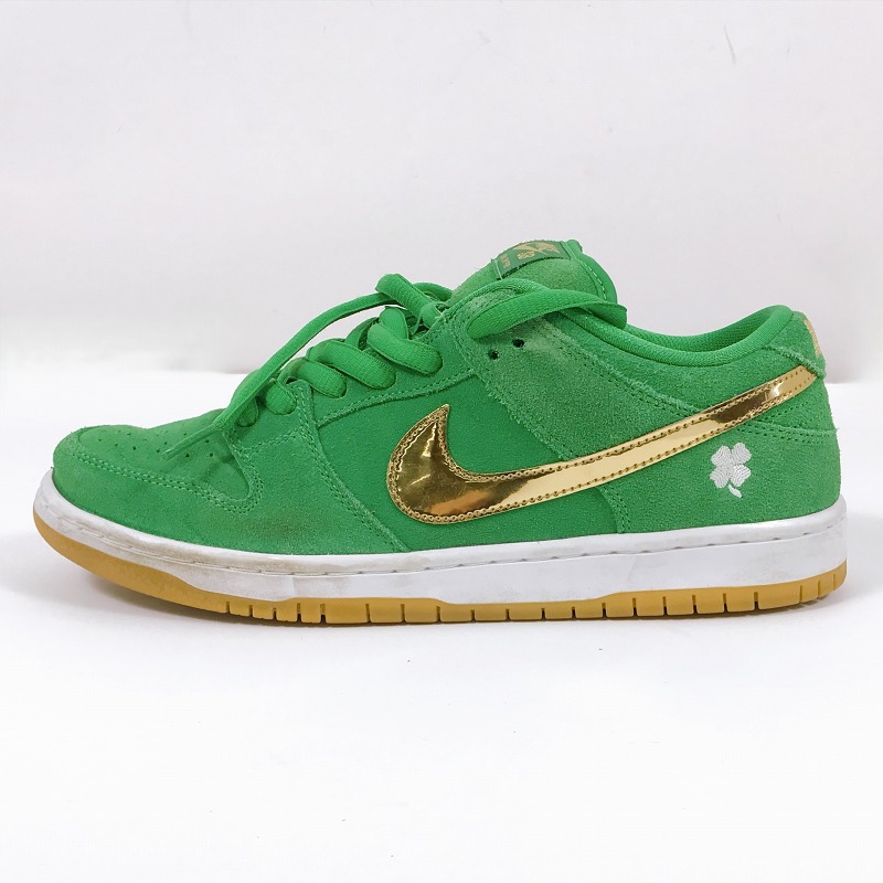 【中古】【27.0糎】Nike SB ナイキDunk LowSt.Patrick\u0027s Day/ShamrockBQ6817-303 2022年 スニーカー メンズ 【一宮店】