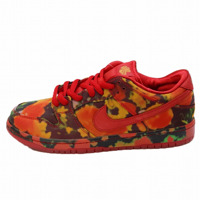 【未使用】【27.0cm】オズの魔法使い The wizard of oz × Nike SB Dunk LowPoppy FieldFZ1291-600メンズ スニーカー 靴 シューズ【一宮店】画像