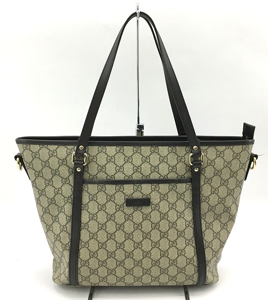 GUCCI グッチ GGスプリーム 2WAY トートバッグ ショルダーバッグ388929