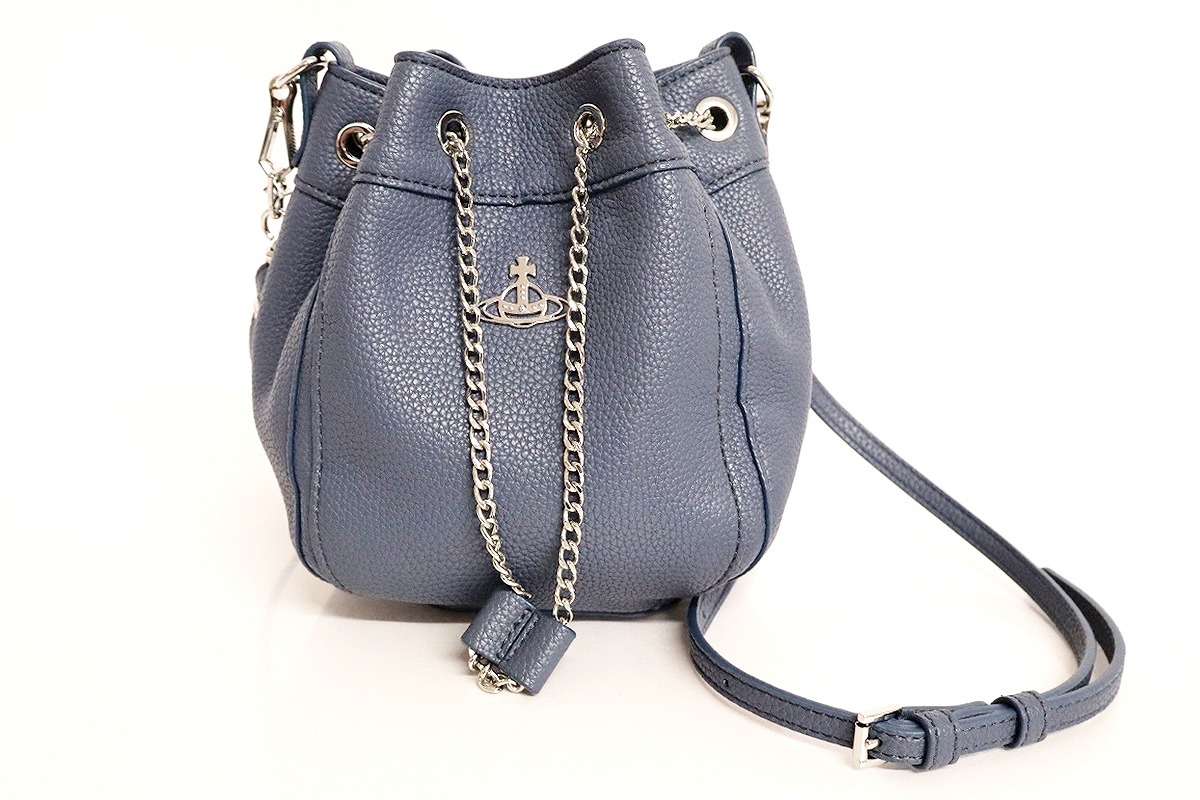 【中古】Vivienne Westwood クリッシー 井戸釣瓶御徒面子 43020016 \"ヴィヴィアンウエストウッド ショルダーバッグ\""【加納店】"