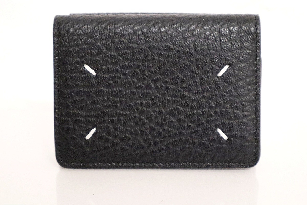 【未当てはめる】Maison Margiela 4ぬい目 三つ折り紙入れ S36UI0416 P4455 T8013 \
