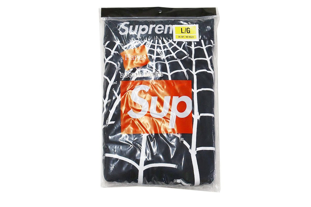 【未開封】Supreme Hanes Spider-Man Boxer Briefs (2 Pack) \
