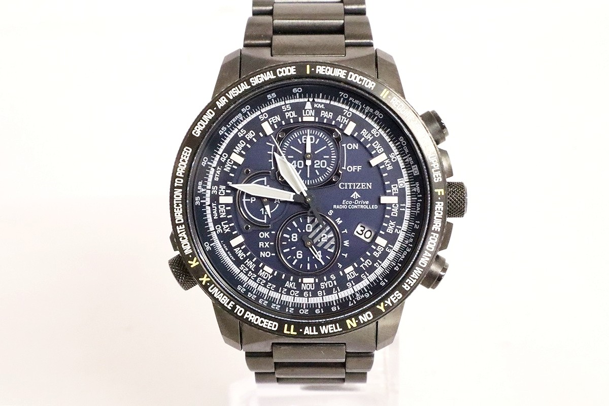 【中古】CITIZEN PROMASTER ウオッチ AT8195-85L H804-R013556 \"シチズン 労働者階級御師匠さん エコ・運転電磁波 メンズ ご覧なさる\""【加納店】"