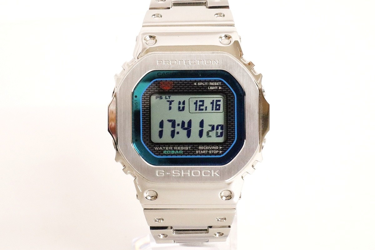 【中古】CASIO G-SHOCK GMW-B5000PC-1JF FULL METAL レインボーカラー \