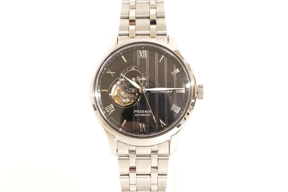 【中古】SEIKO PRESAGE Basic Line Japanese Garden SARY093 \"セイコー プレザージュ 第一義的生産ライン ウォッチ メンズ 御覧なさる\""【加納店】"