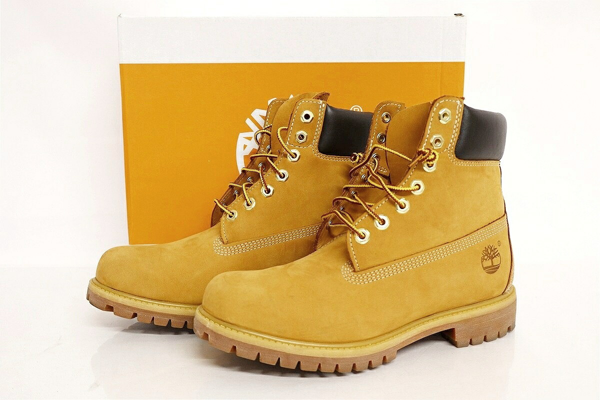 【中古】Timberland 6inch Premium Waterproof Boots 10061 26.5cm \