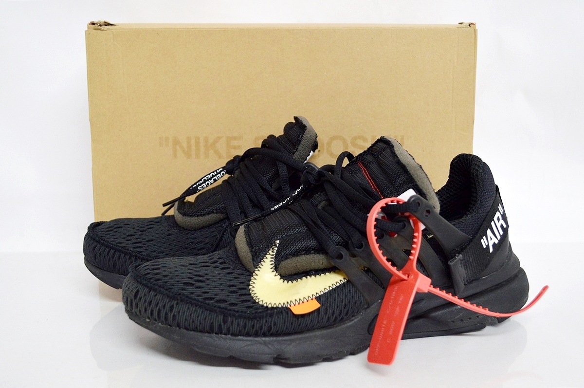 【中古】NIKE×OFF-WHITE THE 10 AIR PRESTO AA3830-002 26cm \