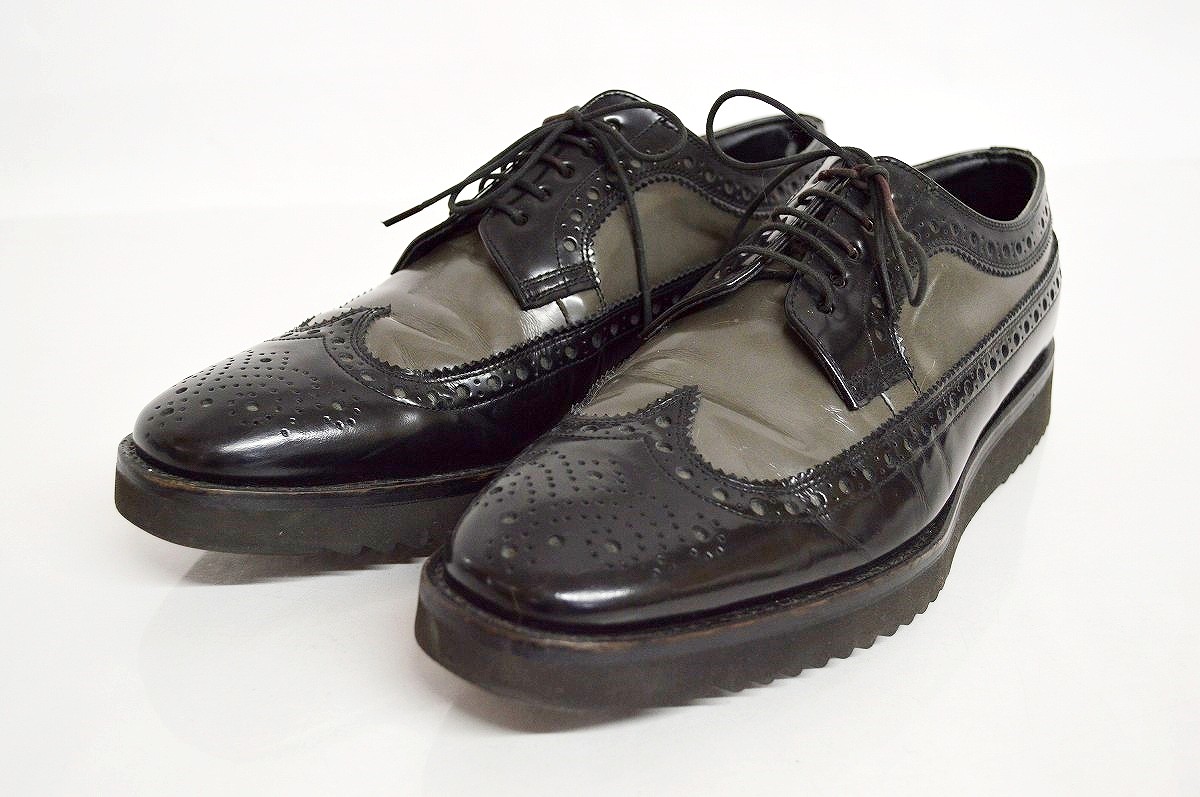 s*d様 美品‼️RRL ダブルアールエル　ラルフローレン ウィングチップシュー RRL / ダブルアールエル WILBERFORCE ウイングチップ シューズ