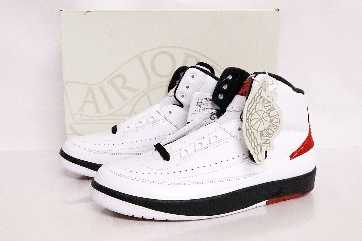 ★復刻版モデル!★入手困難★エアジョーダン2 シカゴ DX2454-106 Jordan NIKE AIR JORDAN 2 RETRO CHICAGO white/varsity red