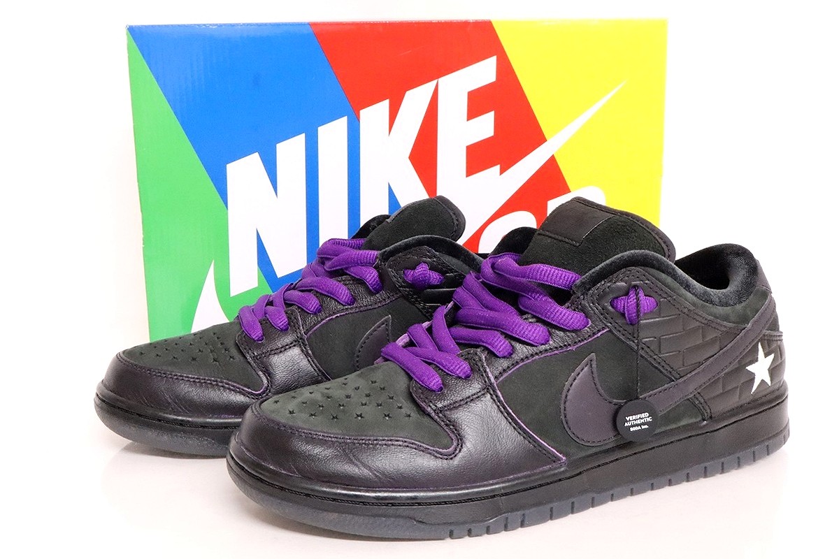 【中古】NIKE×FAMILIA SB DUNK LOW PRO QS \"FIRST AVENUE\" DJ1159-001 28cm \"ナイキ ファミリア ダンク ロー プロ スニーカー\"【加納店】
