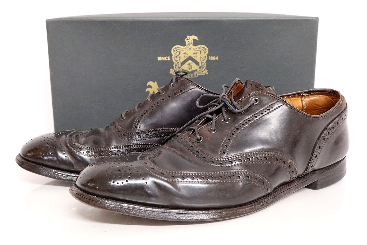 Alden for Brooks brothers シェルコードバン コードバン【ALDEN】×【Brooks Brothers】プレーントゥ06611 ｜ 古着屋