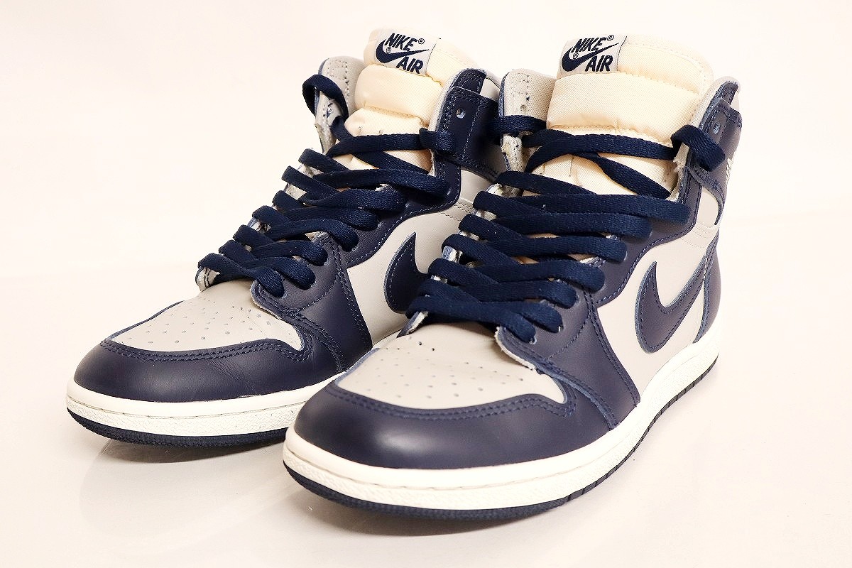【中古】NIKE AIR JORDAN 1 HIGH 85 \"GEORGETOWN\"" BQ4422-400 26糎 \""ナイキ エア湖 ジョーダン 1 ご機嫌 スニーカー\""【加納店】"