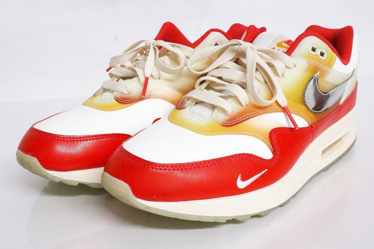 【中古】NIKE WMNS AIR MAX 1 '87 PRM FN7683-133 30cm \