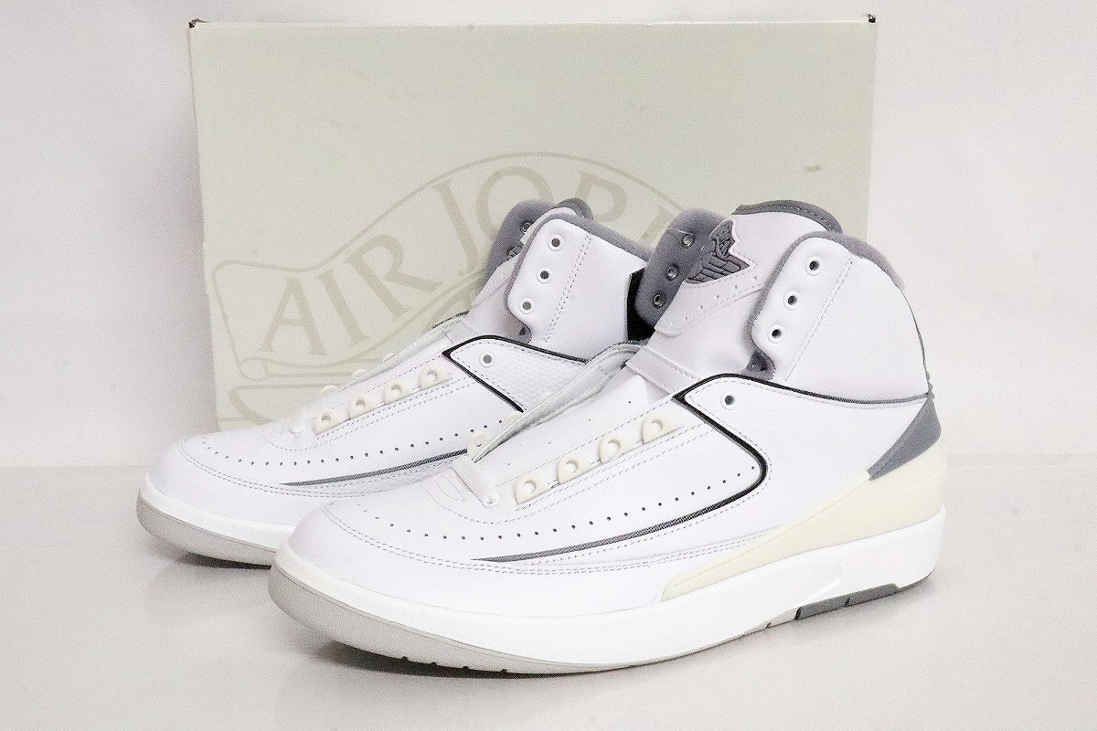 【中古】【未使用】NIKE AIR JORDAN 2 RETRO DR8884-100 28.5cm \