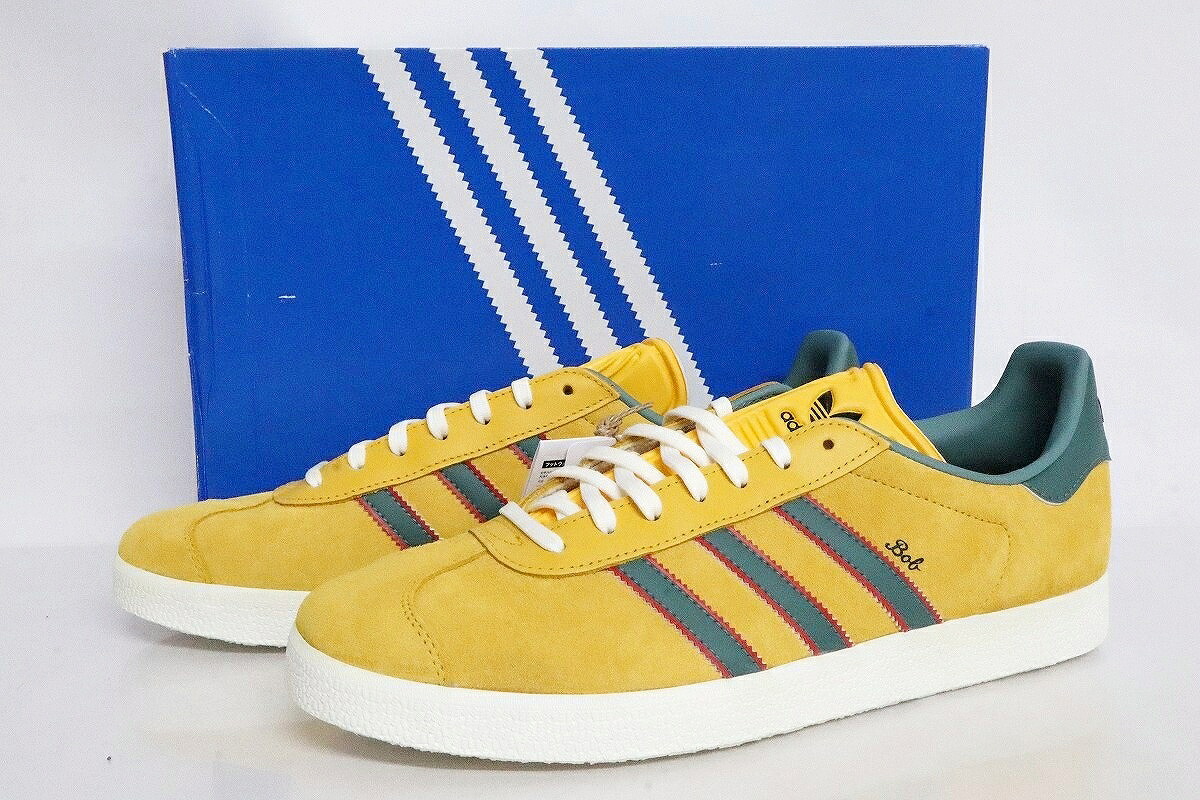 【未当て嵌める】adidas GAZELLE Bob Marley KJ3532 30糎 \"アディダス ガゼル シリングマーリー スニーカー\""【加納店】"