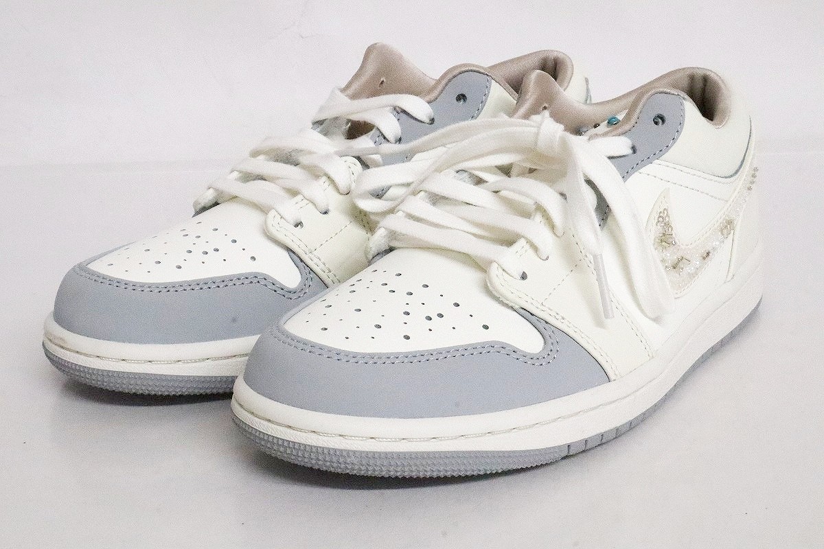 【中古】NIKE WMNS AIR JORDAN 1 LOW IH7323-100 24cm \"ナイキ ウィメンズ エア ジョーダン 1 ロー スニーカー\"【加納店】