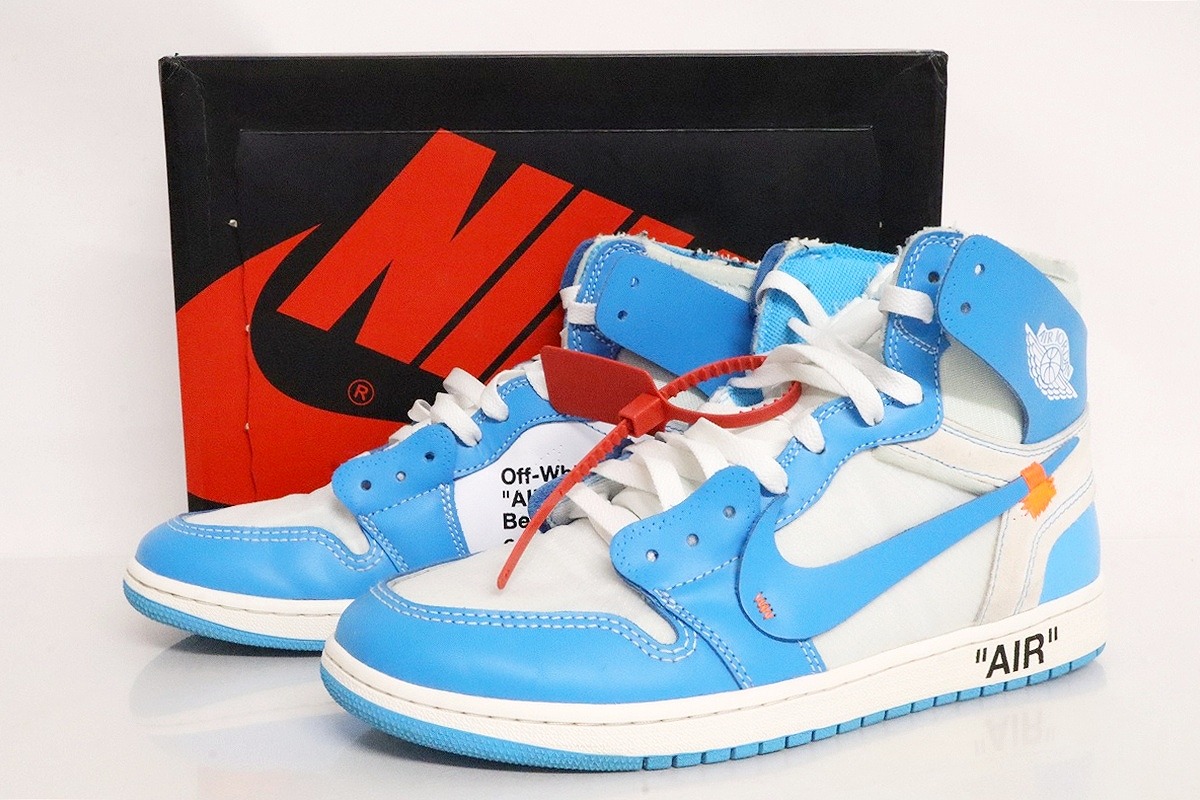 【中古】NIKE×OFF-WHITE AIR JORDAN 1 NRG \
