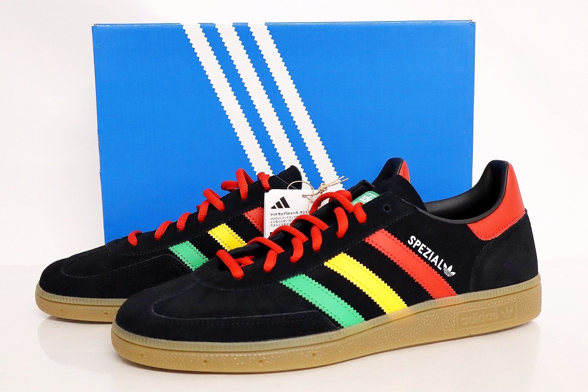 【未当て嵌める】adidas JAMAICA HANDBALL SPEZIAL HQ9437 29.5糎 \"アディダス ジャマイカ ハンドボール スペツィアル スニーカー\""【加納店】"