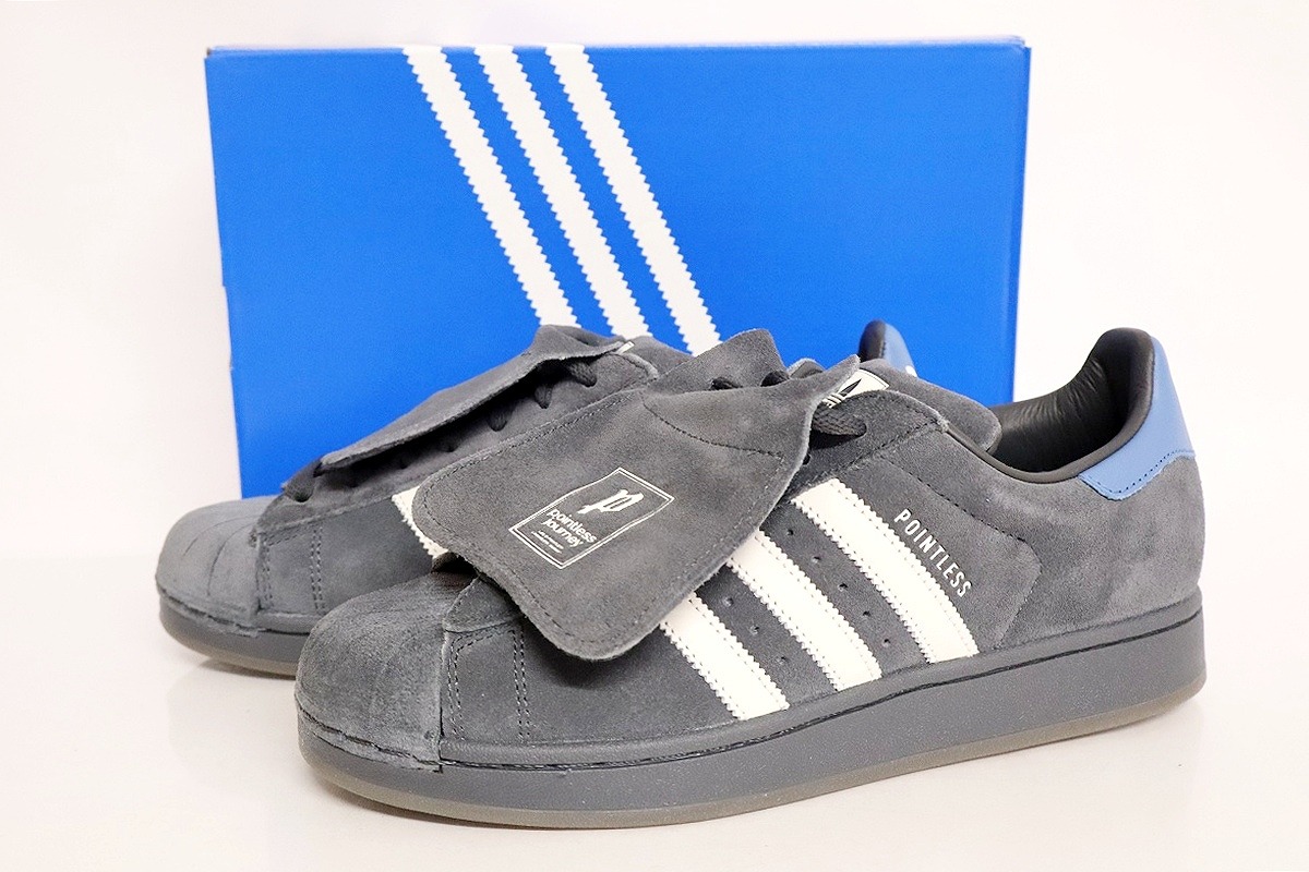 【未当て嵌める】adidas SUPERSTAR II atmos DAIKI TSUNETA POINTLESS JOURNEY KJ8846 26.5珊 \