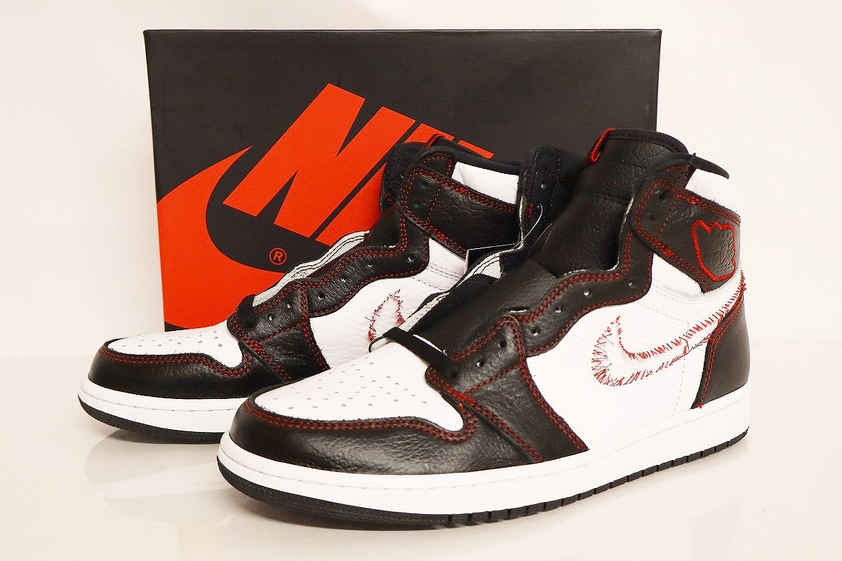 【未当て嵌める】NIKE AIR JORDAN 1 HIGH OG DEFIANT CD6579-071 27.5糎 \"ナイキ 大気圏 ジョーダン 1 御機嫌 ディファイアント スニーカー\""【加納店】"